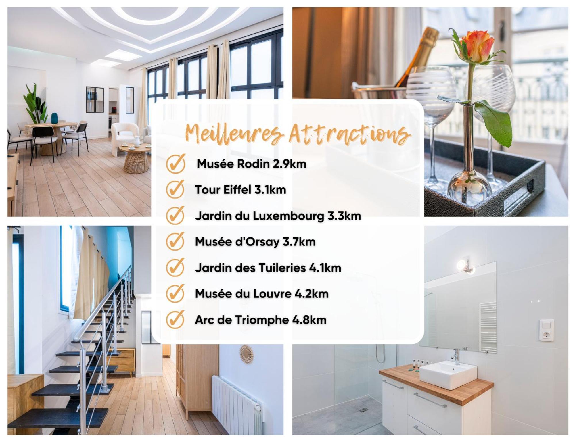 Le Brando Loft - 10 Pers - 3 - 2 Salles De Bain Appartamento *